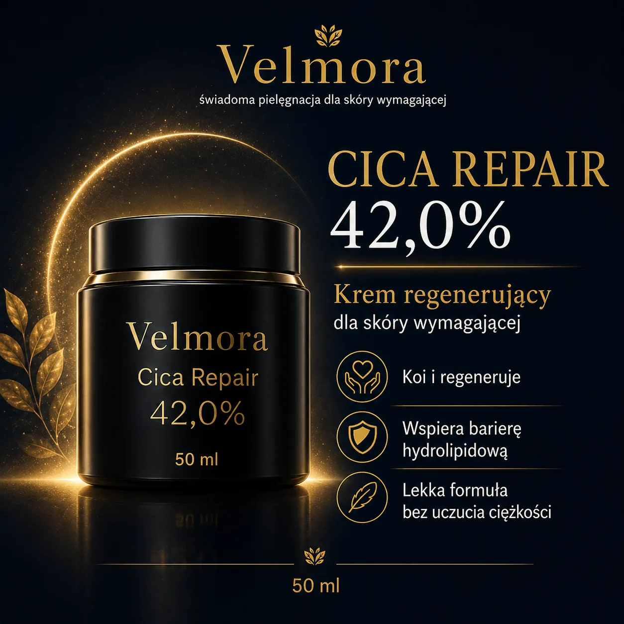 Velmora - Hero Shot, slajd karty produktu